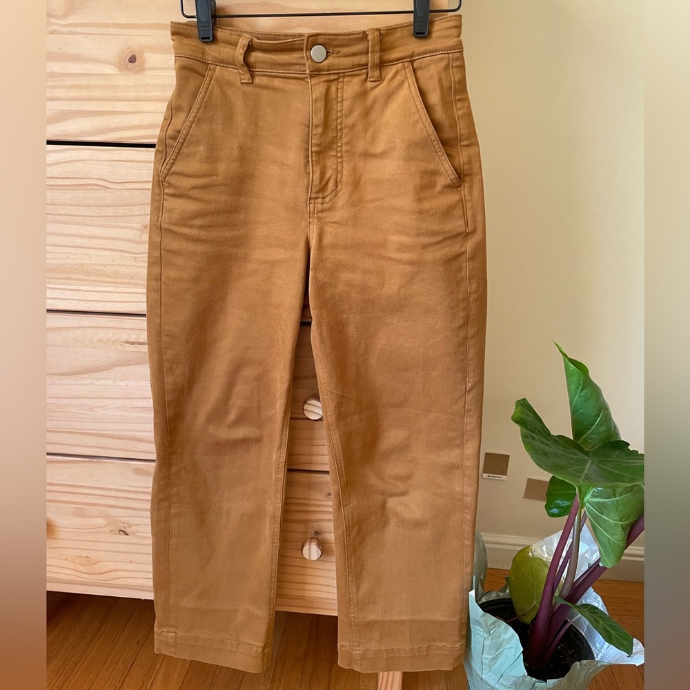 Everlane The Slim-Leg Crop Pants